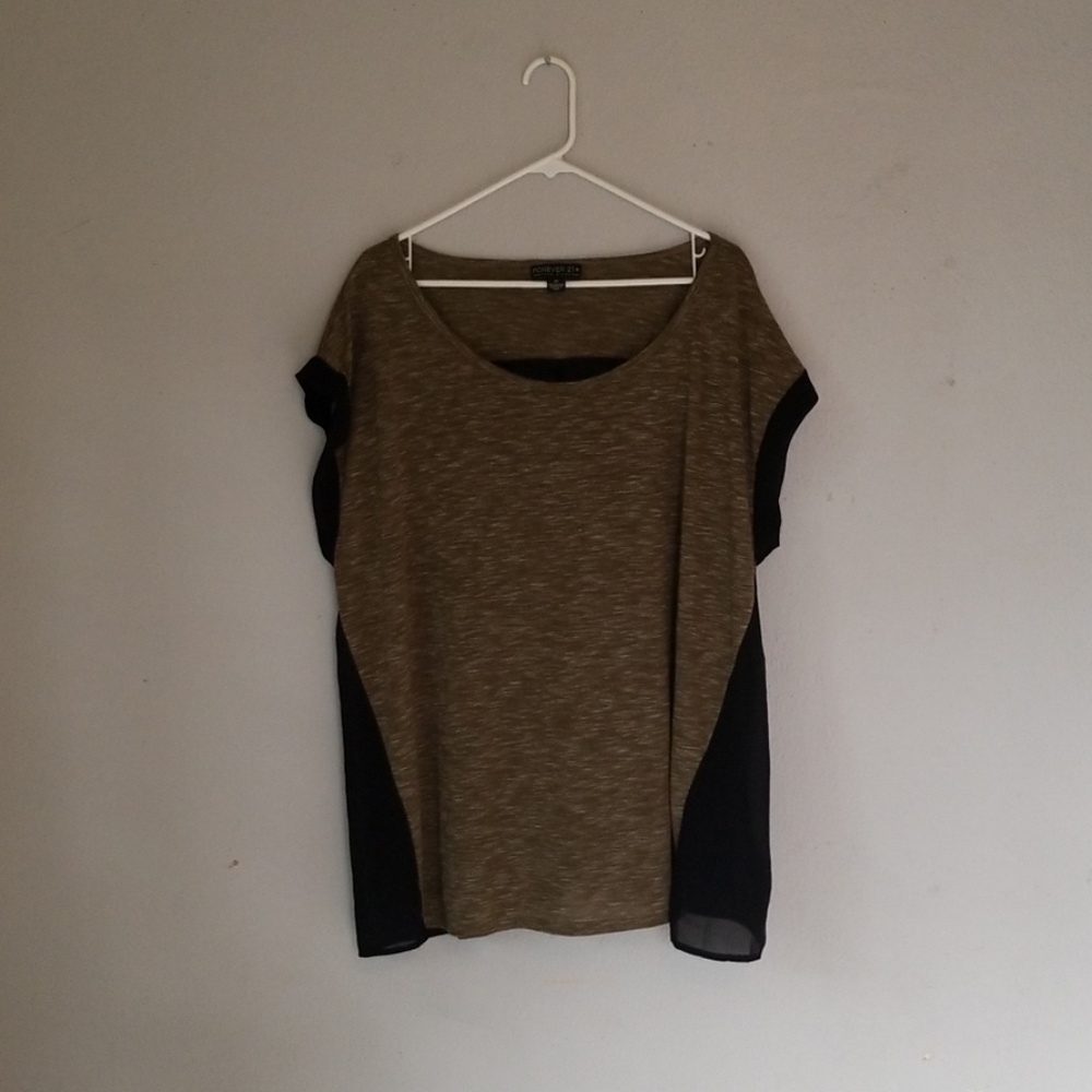 Sheer Back Top